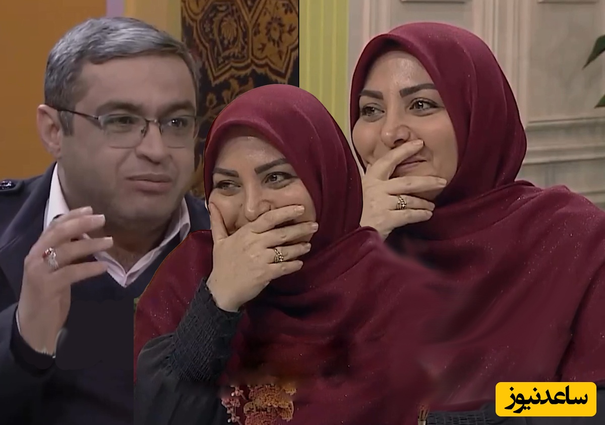 فیلم/ پیامکی که المیرا شریفی مقدم خواند: پسرم راننده جاده است میگم سیبیلاتو بزن بریم خواستگاری دختر مردم نترسه😂سعید عزیزی: پلنگه باید بترسه ازش!