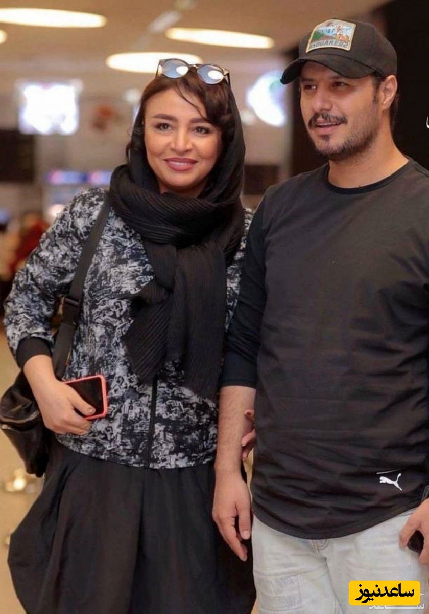 ماجرای عجیب غیرتی شدن جواد عزتی برای مه‌لقا باقری/ با لباس رزم رفته مزاحم خانمش رو بزنه، یعنی سم خالصه + ویدئو