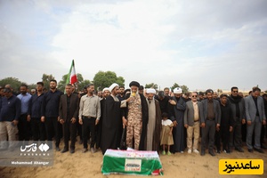 تشییع پیکر مطهر شهیده ایلماه بیلکی