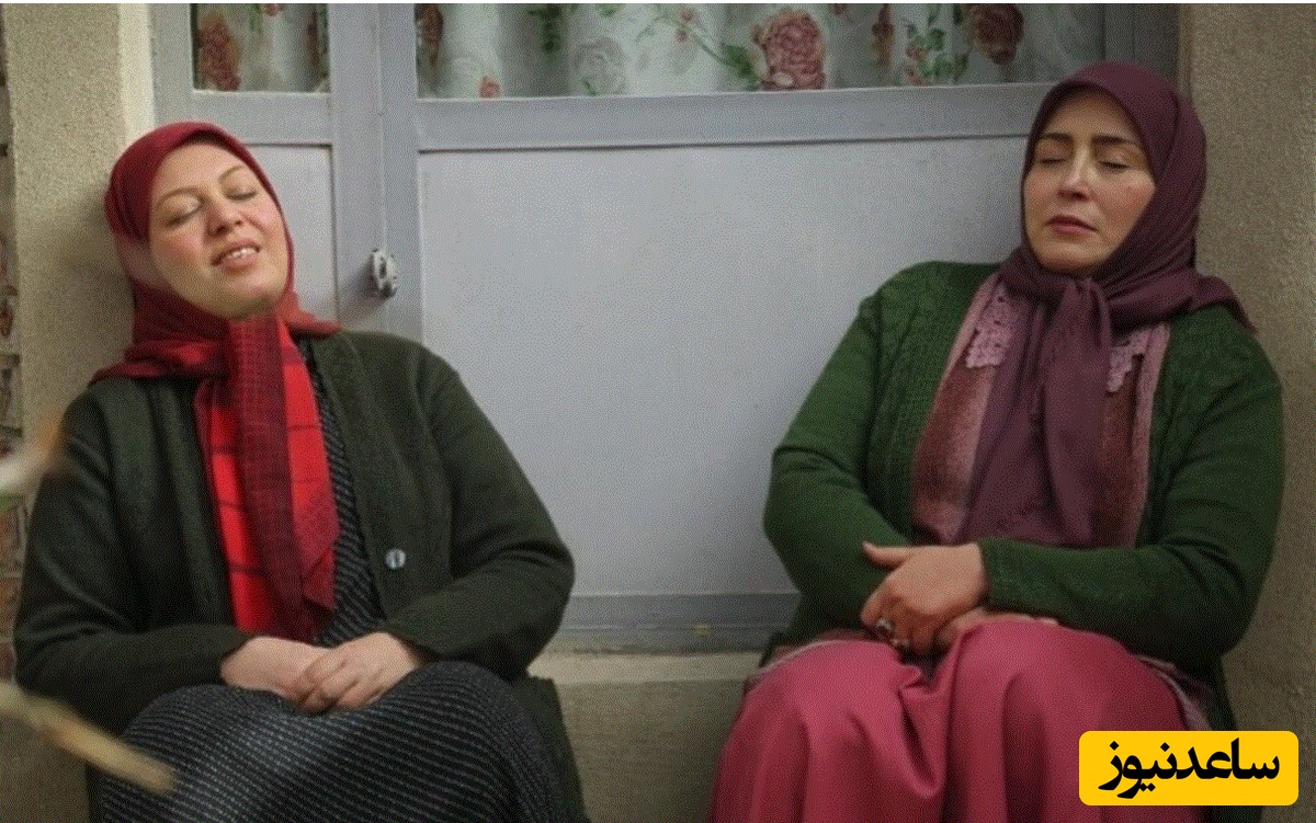 گیتی قاسمی و ژاله صامتی در سریال «زیرخاکی» 