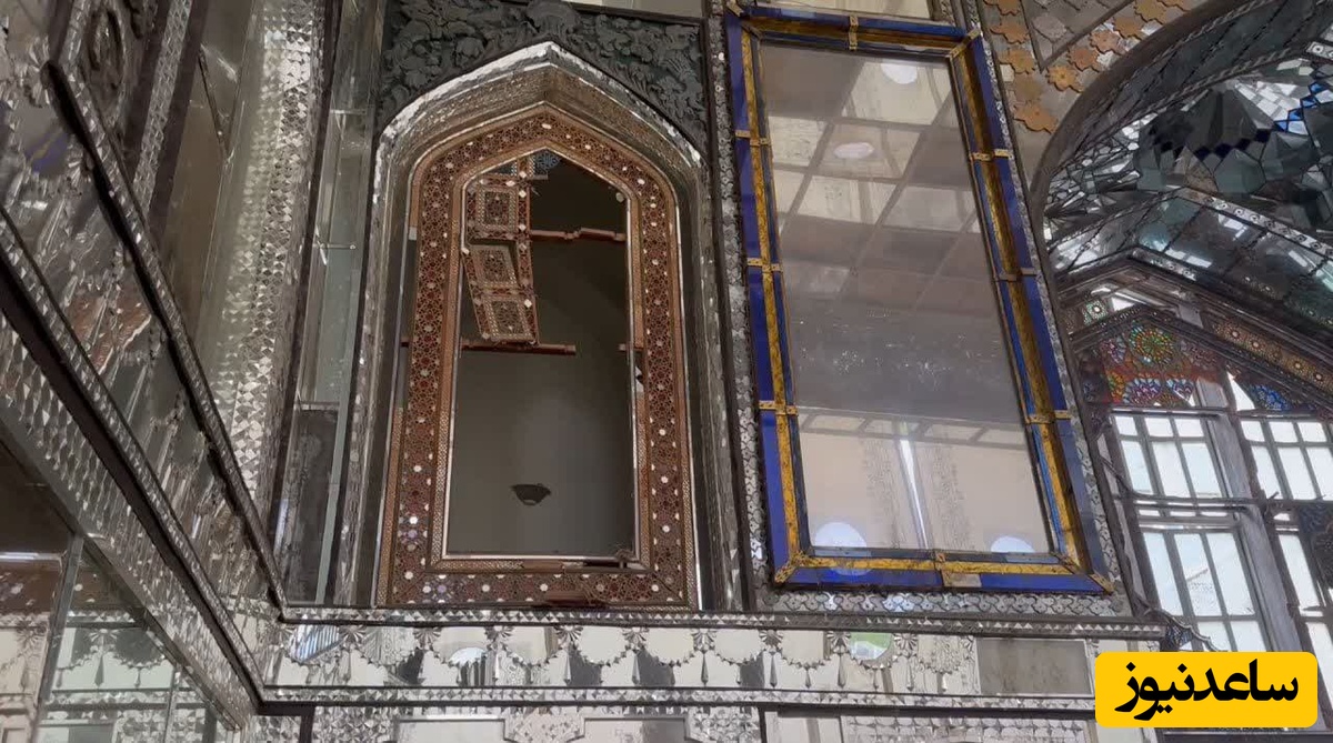 حملات هوایی اسراییل و آمریکا به کاخ گلستان