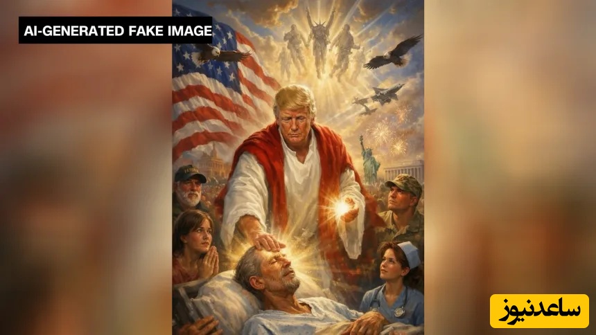 مسیحیان آمریکا از این کار ترامپ دیوانه شدند!/ ترامپ مرتکب شرک و کفر گویی شده؟