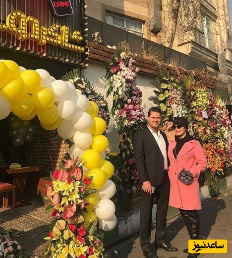 ازدحام بی‌سابقه مردم در افتتاحیه رستوران لاکچری برادر الناز شاکردوست در شمال تهران؛ از تاج‌گل‌های میلیاردی که تمام ورودی را مسدود کرده بود تا حضور بادیگاردهای هیکلی+ویدیو