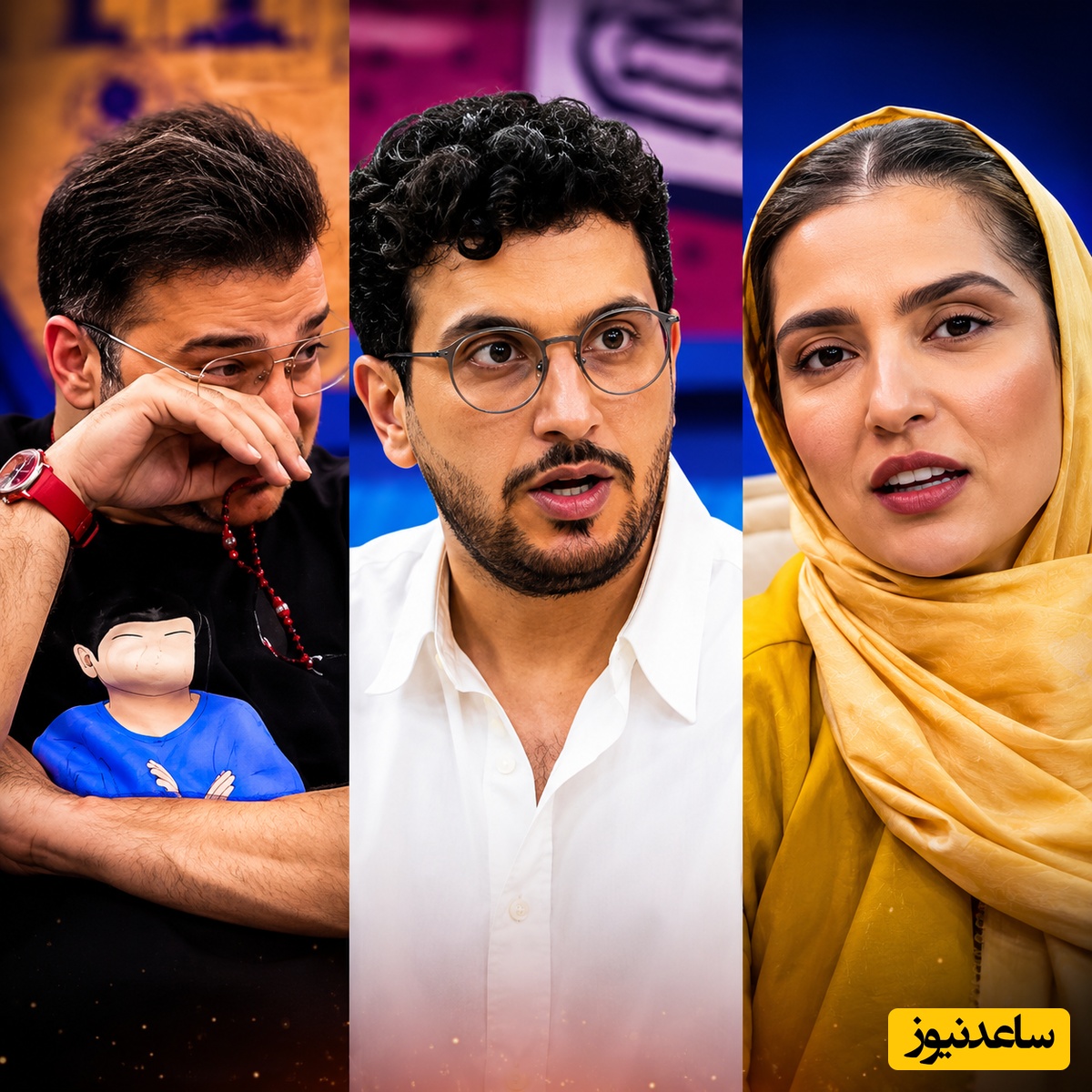 پیام صمیمانه و پر از سوز و گداز مونا کرمی که سپند امیرسلیمانی را روی آنتن زنده به گریه انداخت + ویدئو