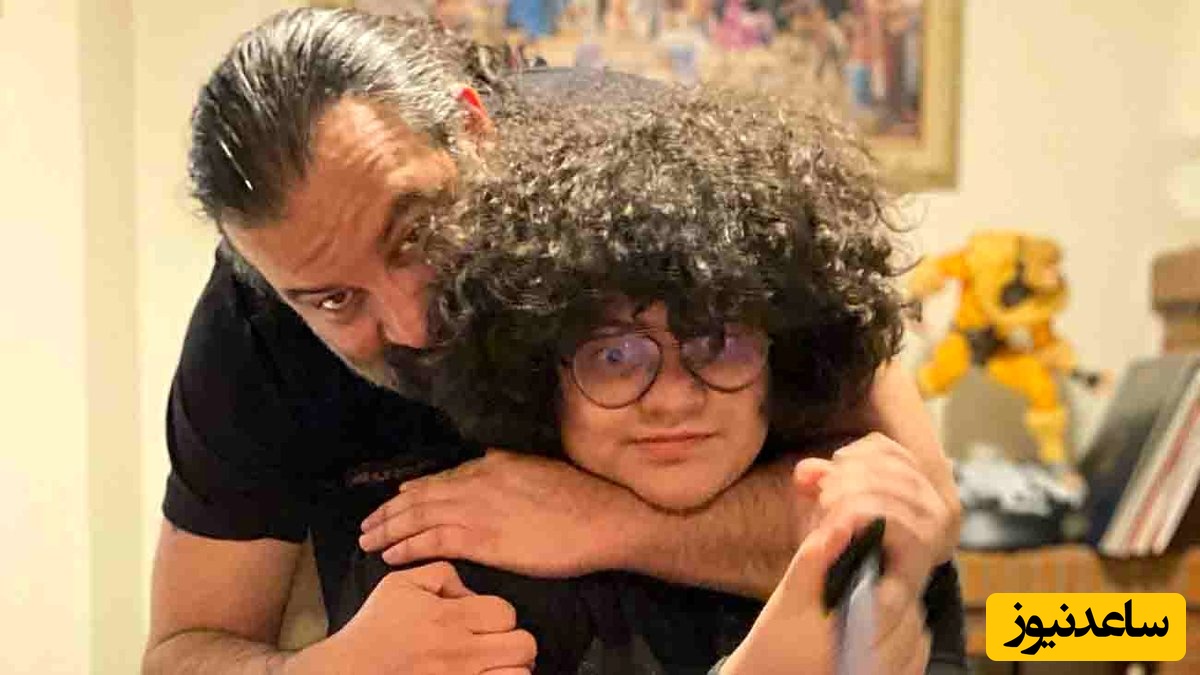 وقتی مهراب قاسم خانی پسرشو به طور میبره در باشگاه / مگه اسیر گیر آوردی؟ تحمل کن مرد تموم میشه + عکس