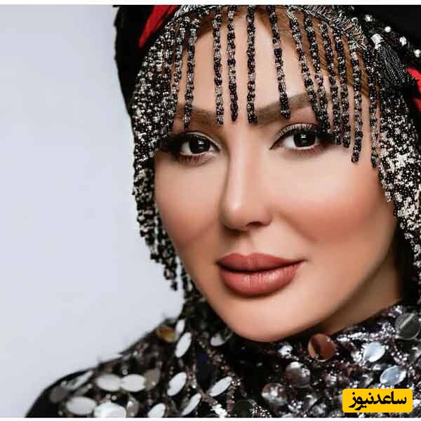 نیوشا ضیغمی با پوشیدن این لباس کردی زیبا کولاک کرد
