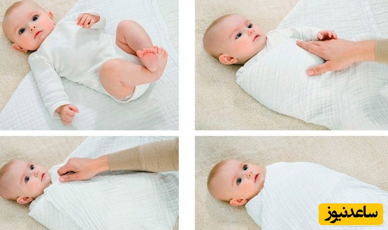 قنداق کردن نوزاد