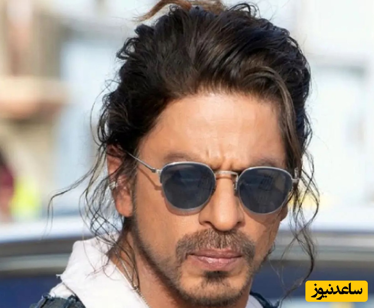 نوستالژِی هنری؛ چهره «شاهرخ خان» در 41 سالگی و در یک کنفرانس مطبوعاتی در دهلی نو؛ سال 1385