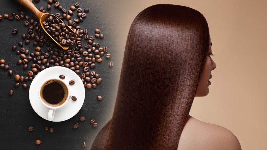 پوستر فواید قهوه برای مو