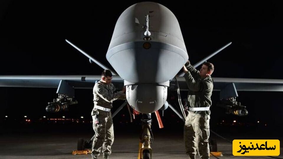 ویدیو | لحظه انهدام پهپاد MQ-9 آمریکایی با قیمت تقریبی 1300 میلیارد تومان توسط مسلحین یمنی