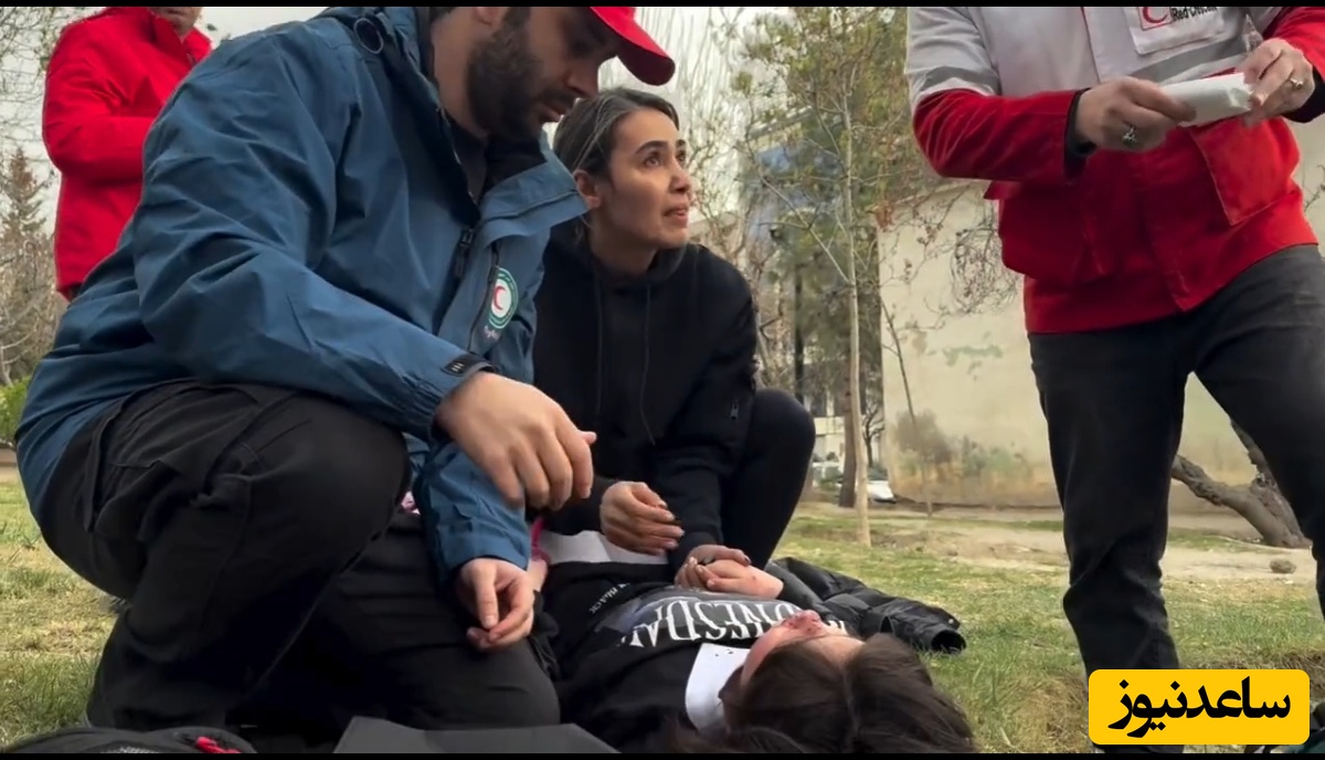 ببینید | امداد رسانی به کودک آسیب دیده در منطقه مسکونی نیلوفر تهران؛ هدیه پهلوی دوستان به ایران