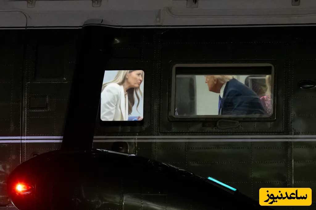 (فیلم) وقتی زنتم از خودت شاکیه/ ترامپ با یک انگشت همسرش را ساکت کرد...