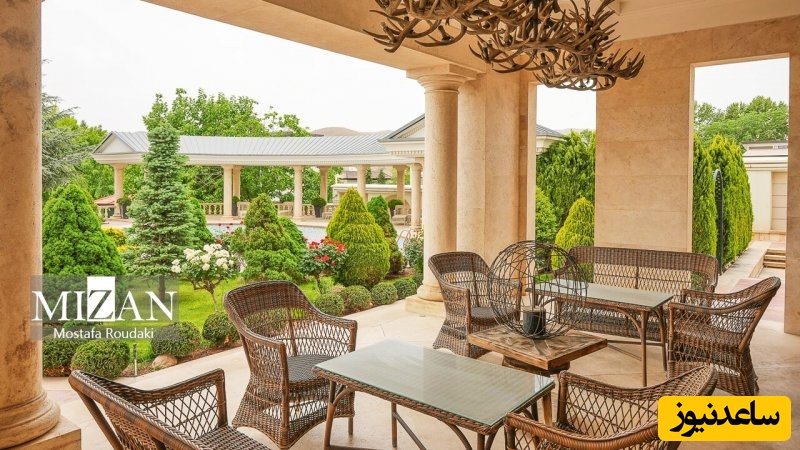 عکس های ویلای فوق لاکچری متهم  ردیف اوّل چای دبش فاش شد!/« چون بدهکار بودن ویلا رو بهم دادن!»