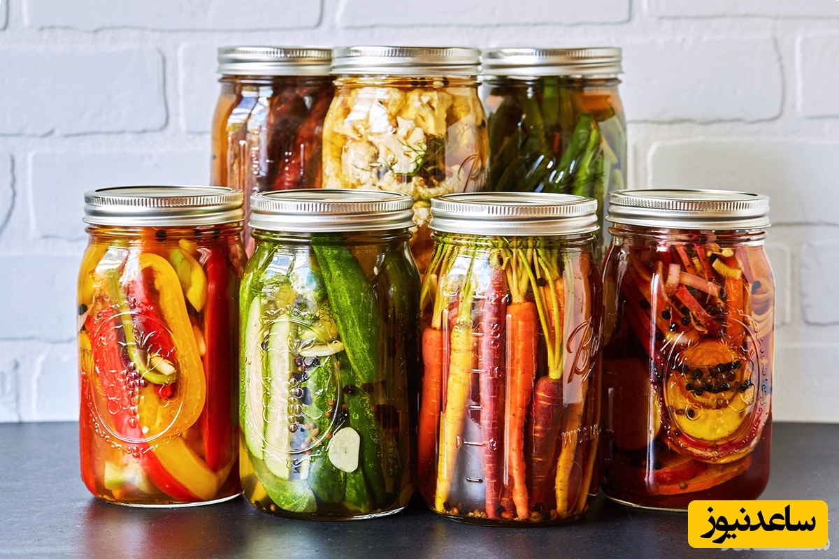 طرز تهیه ترشی هفت بیجار با عطر و طعم و طعمی بی نظیر+ عکس