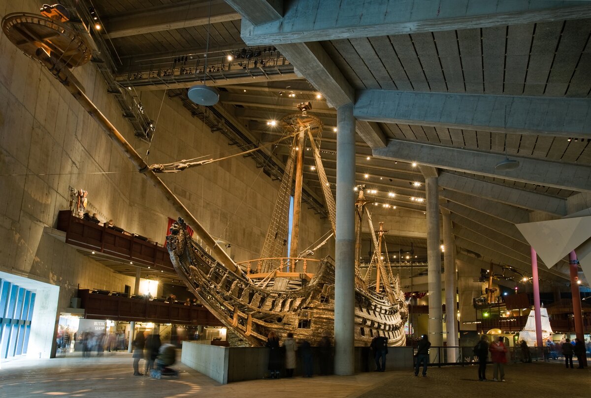  کشتی واسا در استکهلم