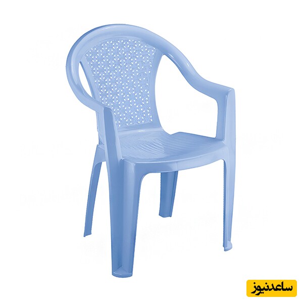 خلاقیت خنده دار پدر ایرانی با طراحی و ساخت ویلچر متصل به صندلی پلاستیکی حماسه آفرید+عکس/ هنر نزد ایرانیان است و بس