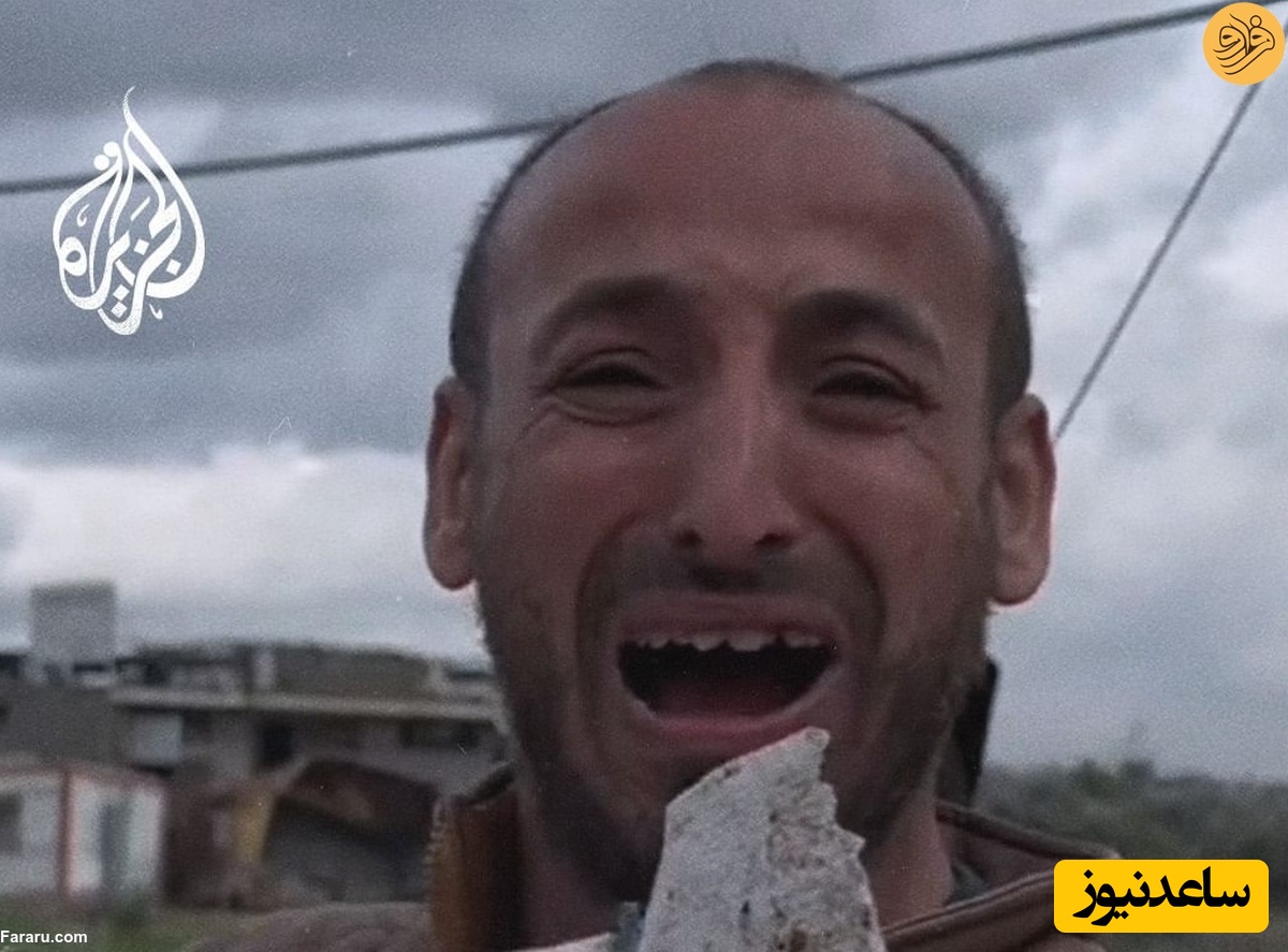 (ویدیو) زار زار گریه  کردن پدر مظلوم فلسطینی از زیر آوار ماندن خانواده اش و جنایت اسرائیل