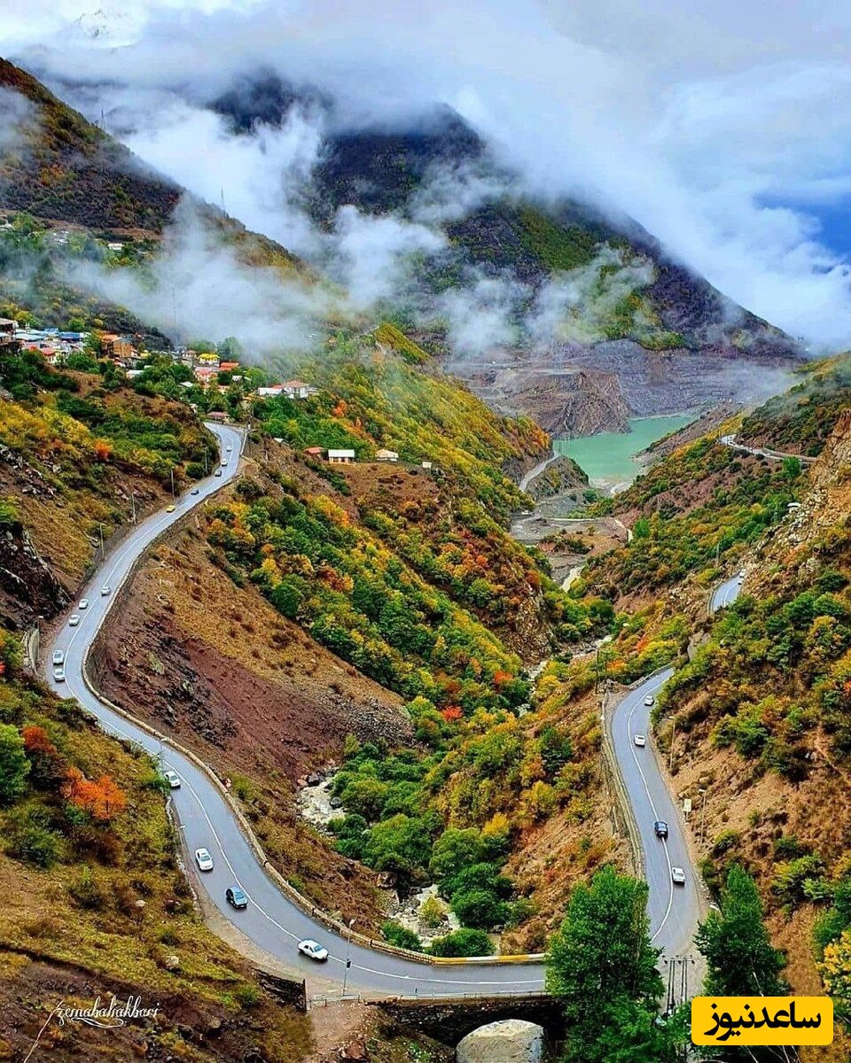 (فیلم) زیباترین جاده ایران که 90 سال پیش با دست خالی ساخته شد / این جاده جزء 5 جاده زیبای دنیاست ...