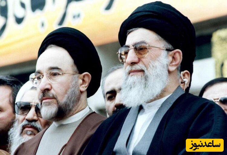 تصویر نایاب از حضور رهبر انقلاب و سید محمد خاتمی در کنار هم در کنفرانس بین‌المللی تجاوز و دفاع