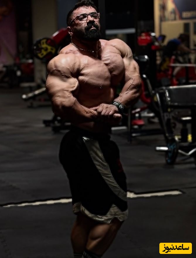 رونمایی از مظاهر تابانی دیگر سوپر ژنتیک خانواده تابانی ها پسر برادر بهروزخان، قهرمان سوپراندام ایران/ واقعاً عجب عضله هایی ساخته👌+فیلم