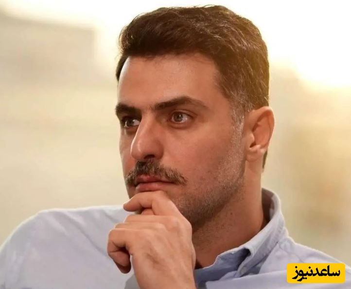 علی ضیا در حال و هوای شب تاسوعا؛ قاب مشکی‌پوش او وایرال شد