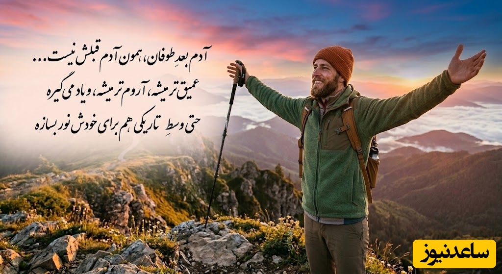 کائنات پیام ویژه ای برات داره/ آدم‌ها گاهی زیر فشار زندگی خم می‌شوند، گریه می‌کنند، می‌بُرند، سکوت می‌کنند… اما هنوز ادامه می‌دهند.../ پیام انگیزشی امروز 31 اردیبهشت 1405+ ویدئو