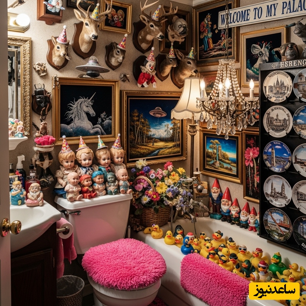 دکوری‌های بیش از حد و نامناسب با فضا