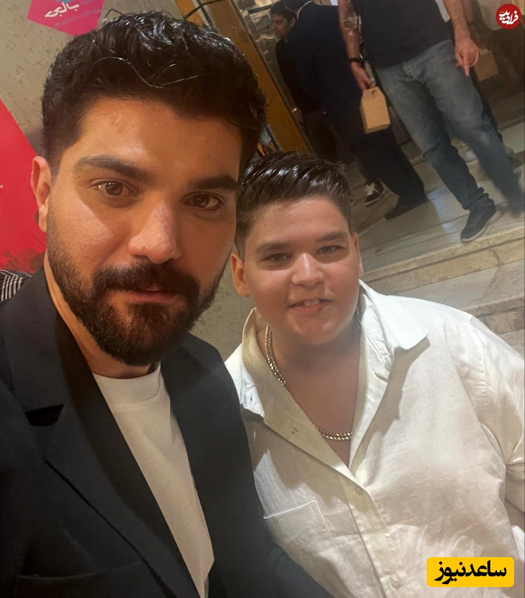 بازیگر کودکی رسول در کنار سینا مهراد