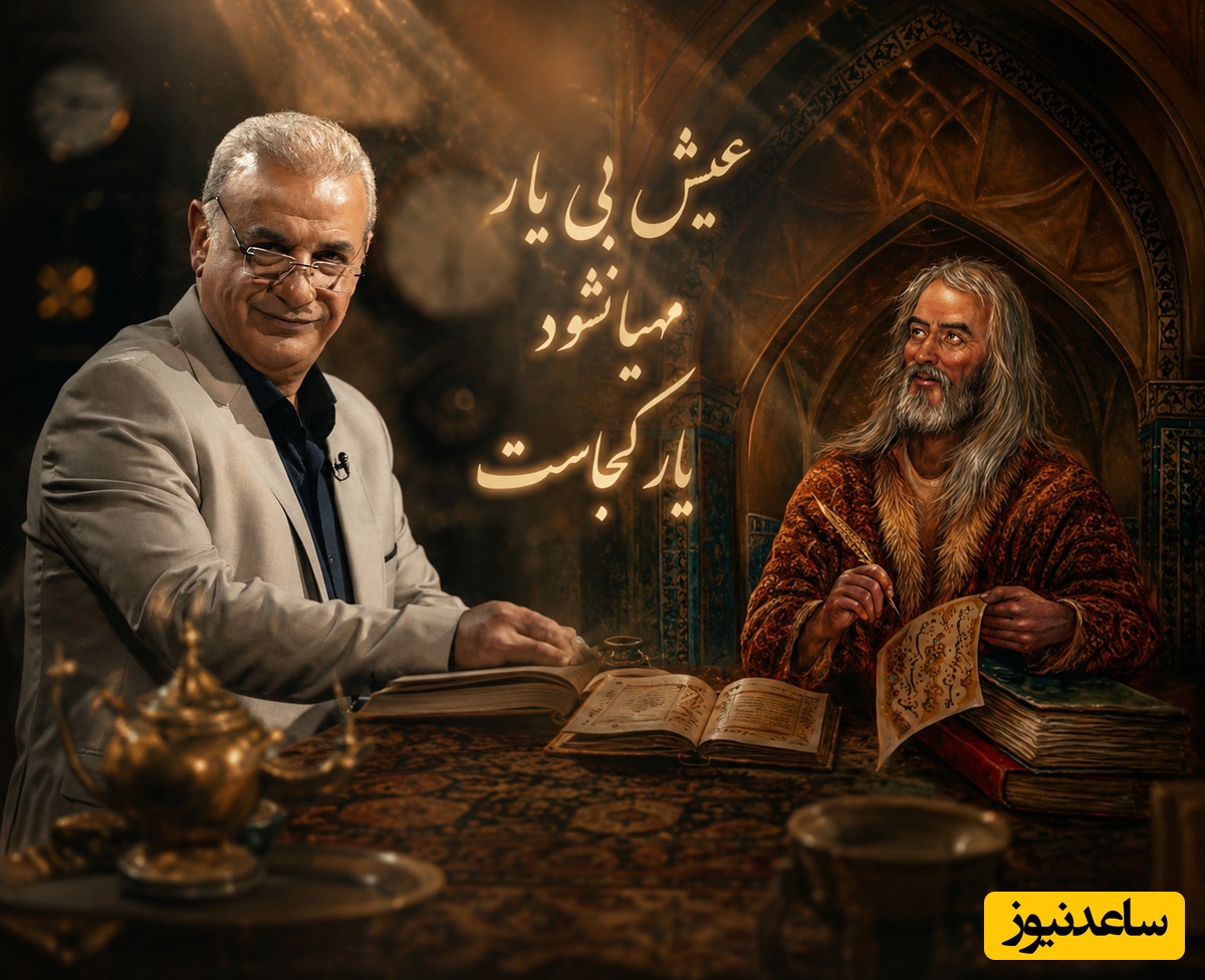 وقتی جهان بهار است اما تو در نبودن یار خاکستر می‌شوی؛ شعرخوانی جانسوزِ رشید کاکاوند از دردی که درمان ندارد/ عیش بی یار مهنا نشود یار کجاست + فیلم