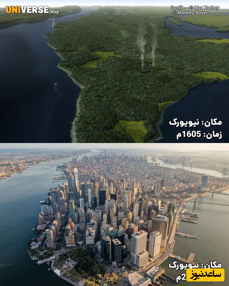 تصاویر دیده نشده از قبل و بعد شهرهای مدرن جهان / فقط ببین چی بودن چی شدن!