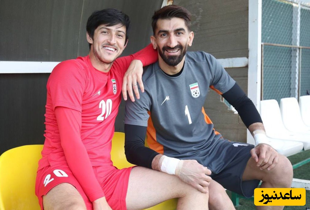 سردار آزمون خطاب به دماغ خوشگل تیم ملی : 12 سال کنار هم نشستیم و نون و نمک هم رو خوردیم، خیلی دوست دارم و بدون تو بی‌نظیری و... +عکس