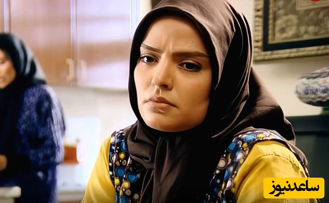 «مرضیه» سریال آوای باران در کنار پسرش در خیابان های تهران؛ سال 1403