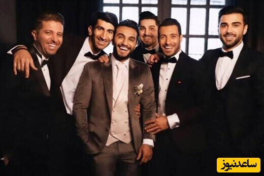 حلقه ازدواج شیک و ساعت های عقد لاکچری سیامک نعمتی و همسرش/ سلیقه بیستِ بیست+عکس