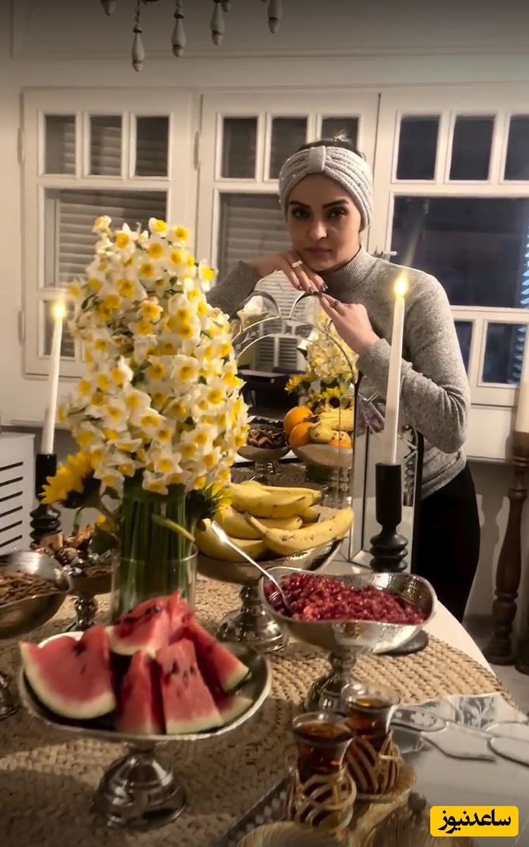 میز یلدایی نیلوفر پارسا