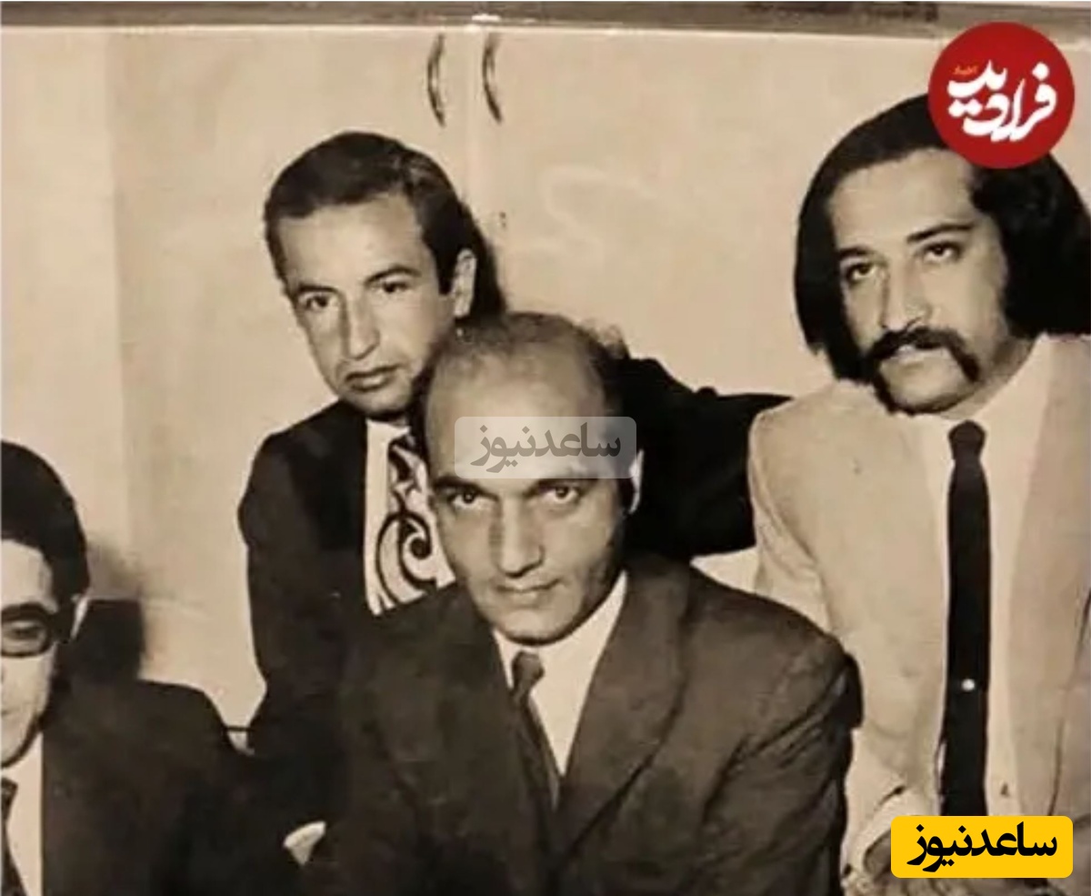 داریوش ارجمند در کنار دکتر شریعتی