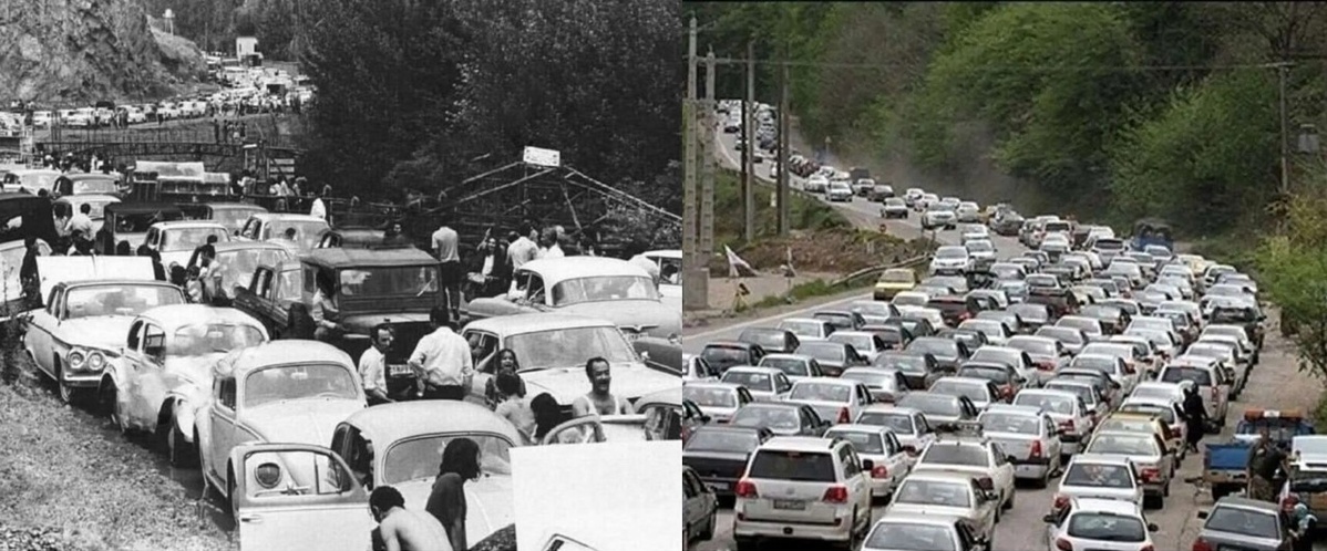 جاده چالوس در سال 1330؛ سفری خاکی و پر از سنگ در دوربین یک جهانگرد آلمانی + ویدیو