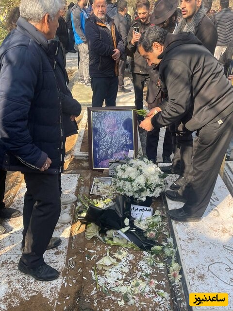 حضور هنرمندان و بازیگران ایرانی در مراسم تشییع سعید پیردوست به صورت انگشت شمار/ نگاهی به خانه ابدی هنرمند کشورمان +عکس