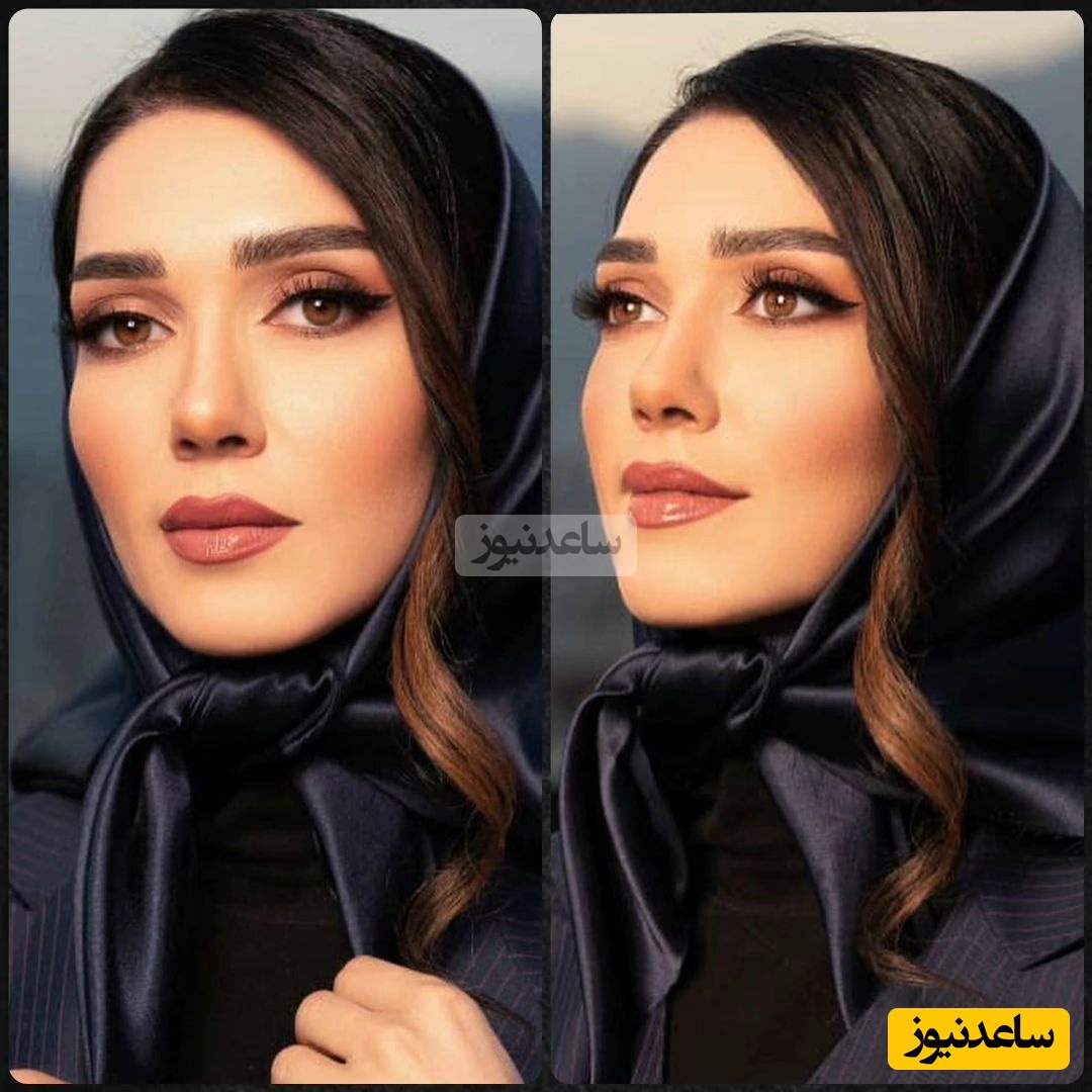 استایل بنفش و بهاری شهرزاد کمال زاده! 
با این شلوار گل من گلی چه دلبری شده😎🥰