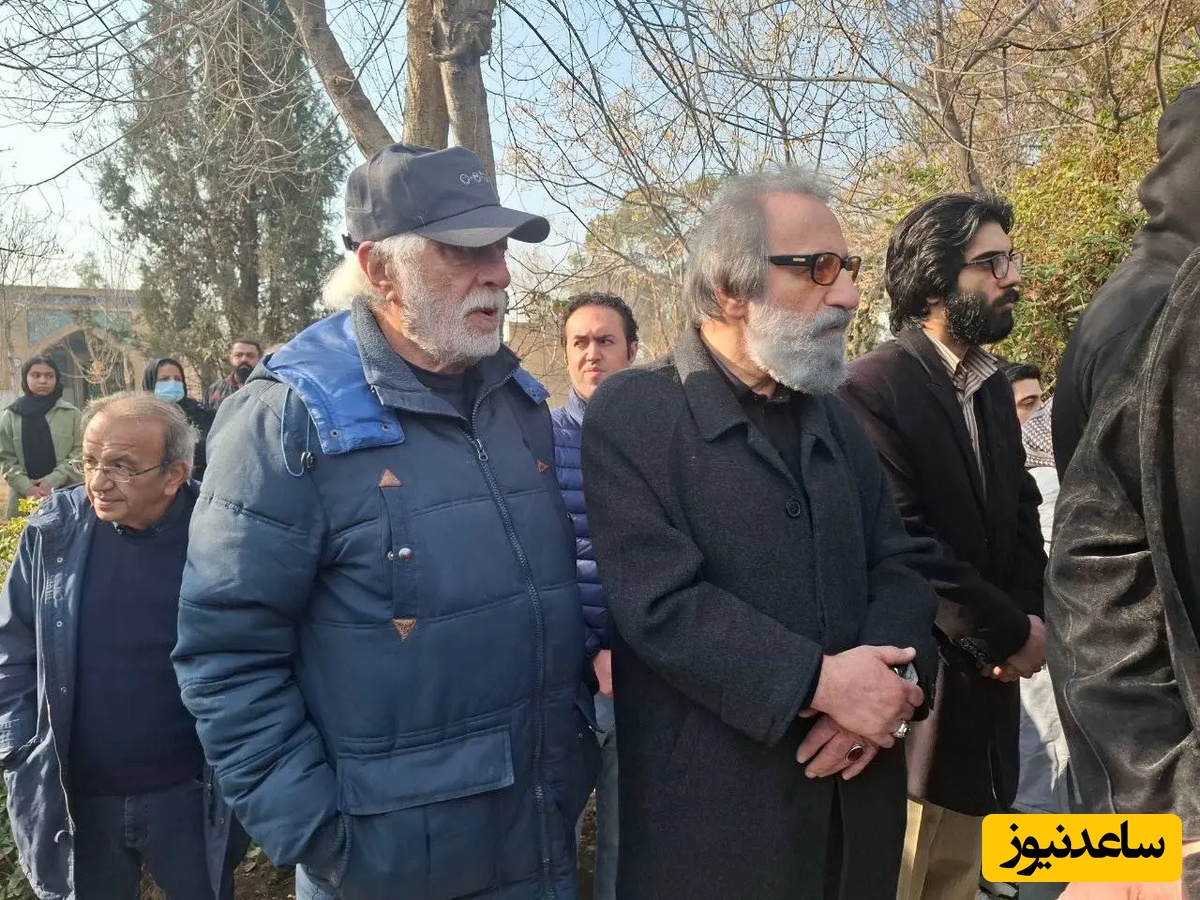 مراسم خاکسپاری سعید پیردوست