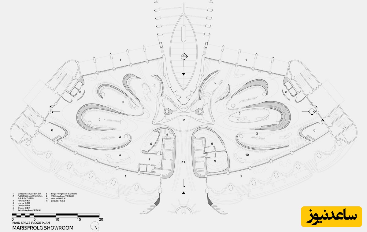 ب