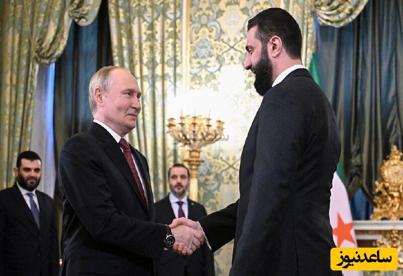 (ویدیو) شوخی جولانی با پوتین درباره پله‌های بلند کاخ کرملین/ پله‌‎های بلندی دارید