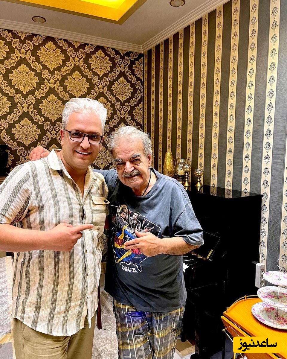 نگاهی به خونه زندگی دوبلکس شاهانه و مجلل حمید لولایی «خشایار سریال زیر آسمان شهر»/سقف تمام شیشه، مبلمان مینیمال، شومینه و کاغذ دیواری طرح سلطنتی، لوستر اعیان و...