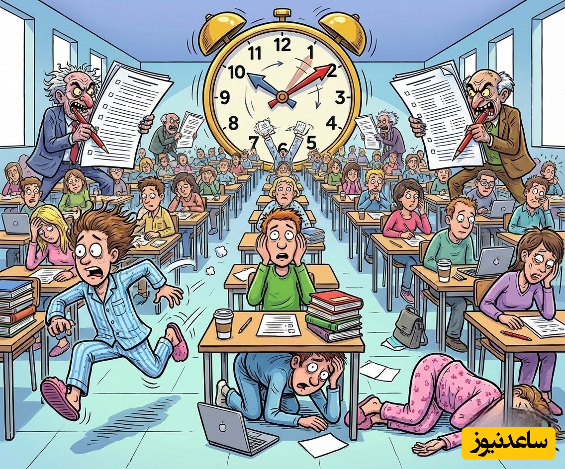(عکس) دانشجو با پاسخ متفاوت به سوال ریاضی حماسه آفرید! این برگه امتحانی یک شاهکار به تمام معناست!