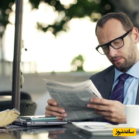روزنامه خواندن