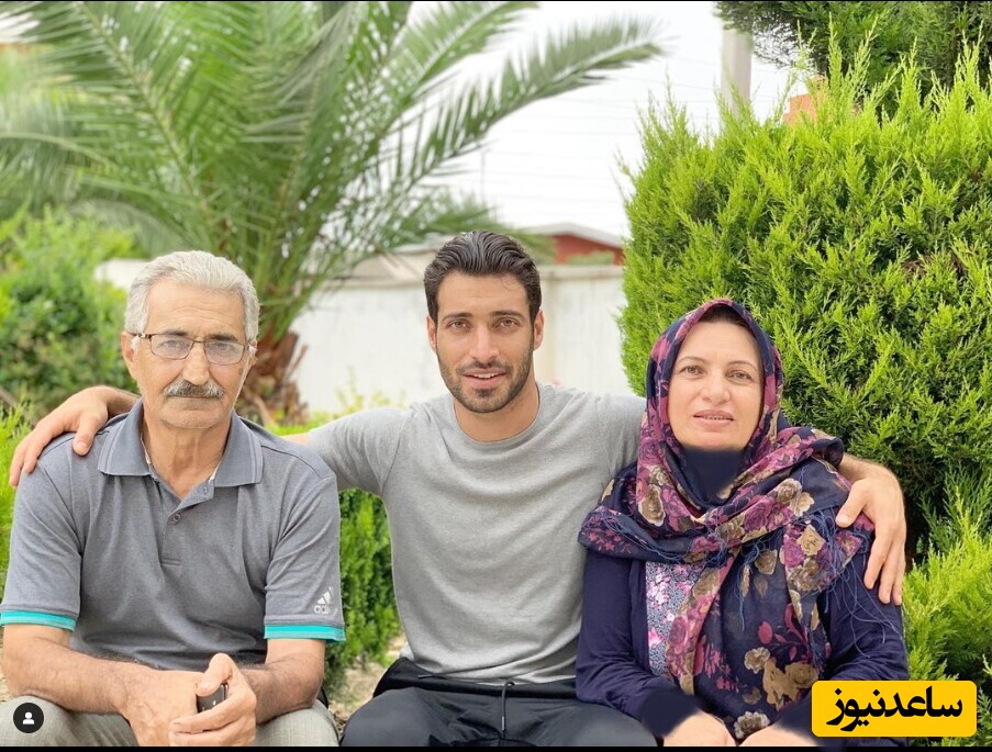 شجاع خلیل زاده و خانواده اش
