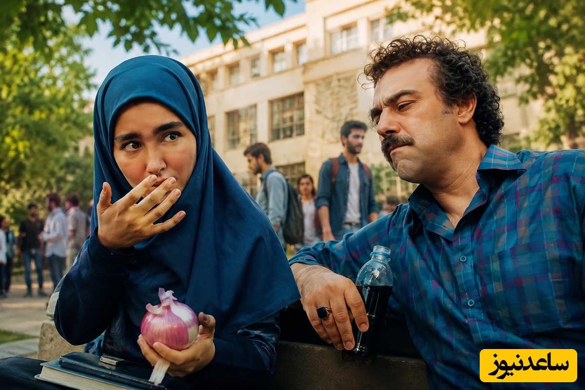 (ویدیو) سکانس کارآگاه بازی نقی معمولی در دانشگاه/ این قسمت عملیات فوق سری ضدداماد؛ آقای پدر با سلاح پیاز وارد شد!😂