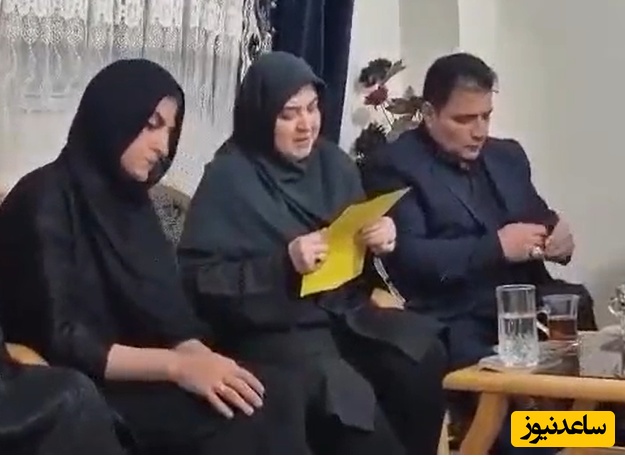 نامه قابل تامل الهه حسین‌نژاد توسط سخنگوی دولت و در منزلشان خوانده شد+ویدیو/ بیقراری تمام‌نشدنی مادر الهه دل همه را خون کرد!