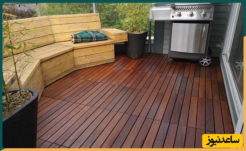 بهترین کفپوش برای تراس و بالکن