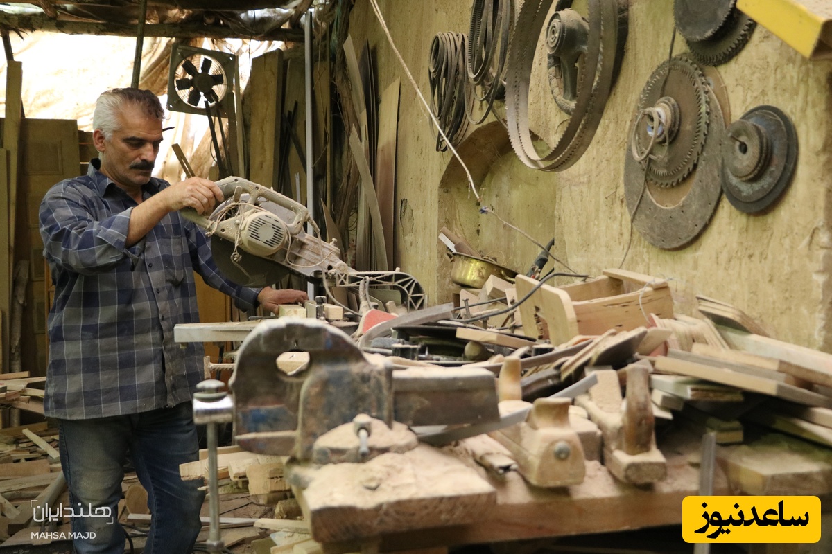 همکاری بینظیر اوستا نجار و آقای مجسمه ساز برای ساختن خلاقانه ترین نیمکت‌های شهر، حماسه‌ای آفرید تکرار نشدنی