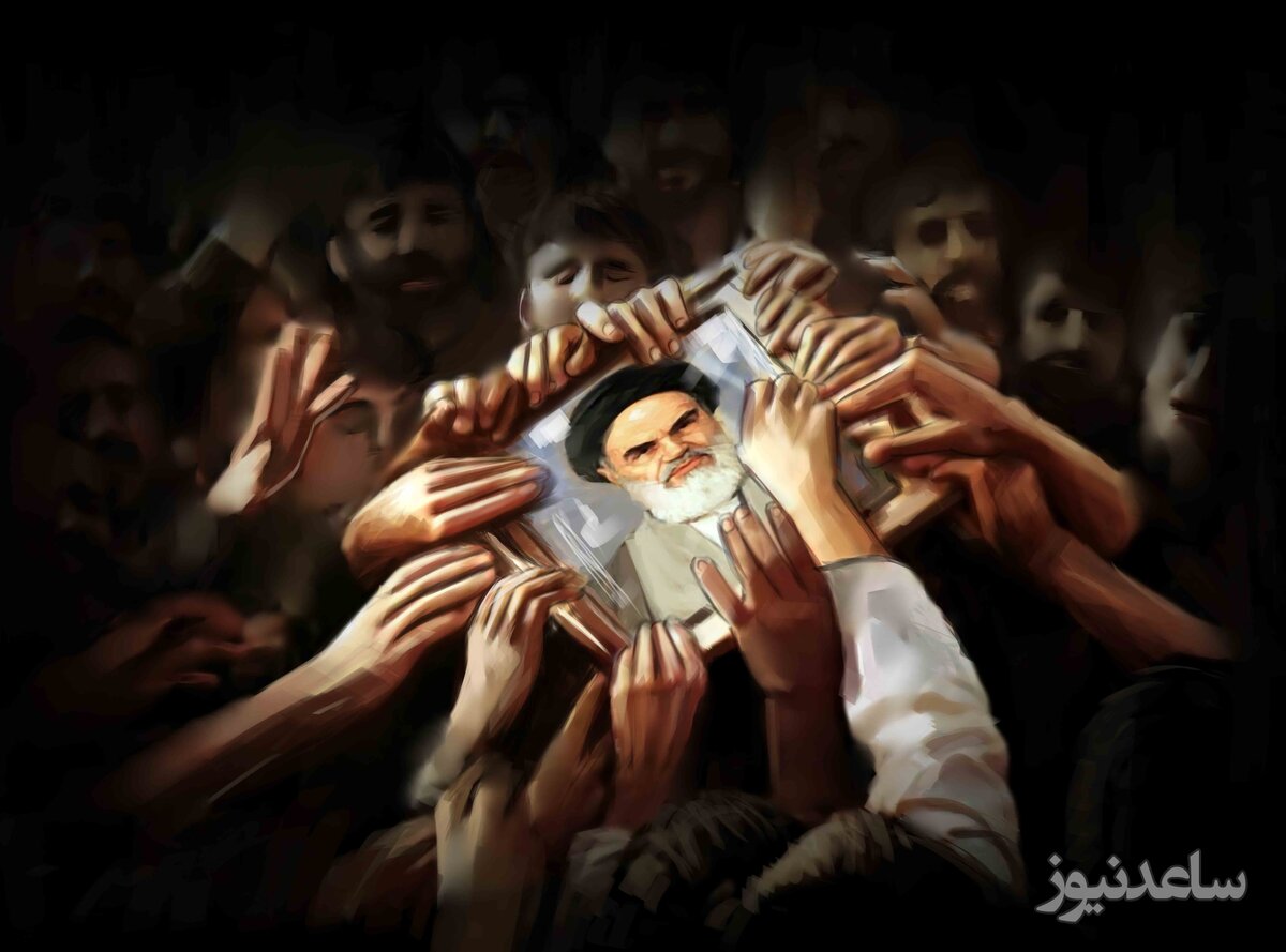در سوگ امام خمینی(ره)